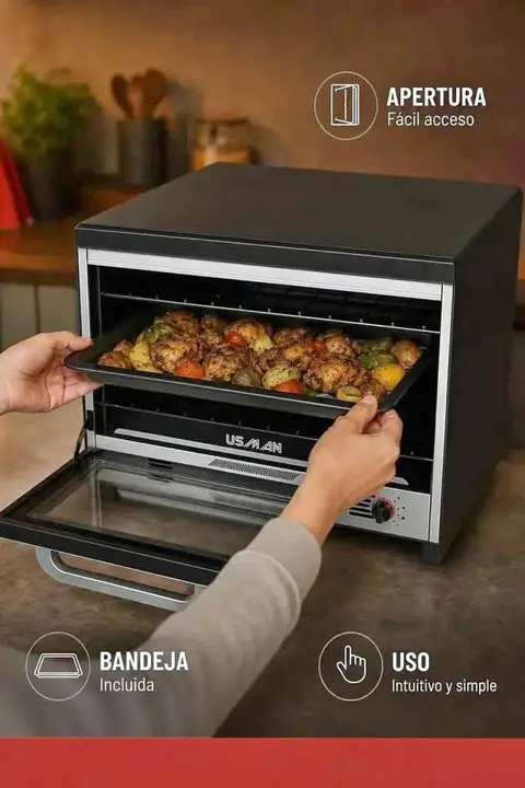 Horno Pizzero Industrial Gris Compact H6 con Visor