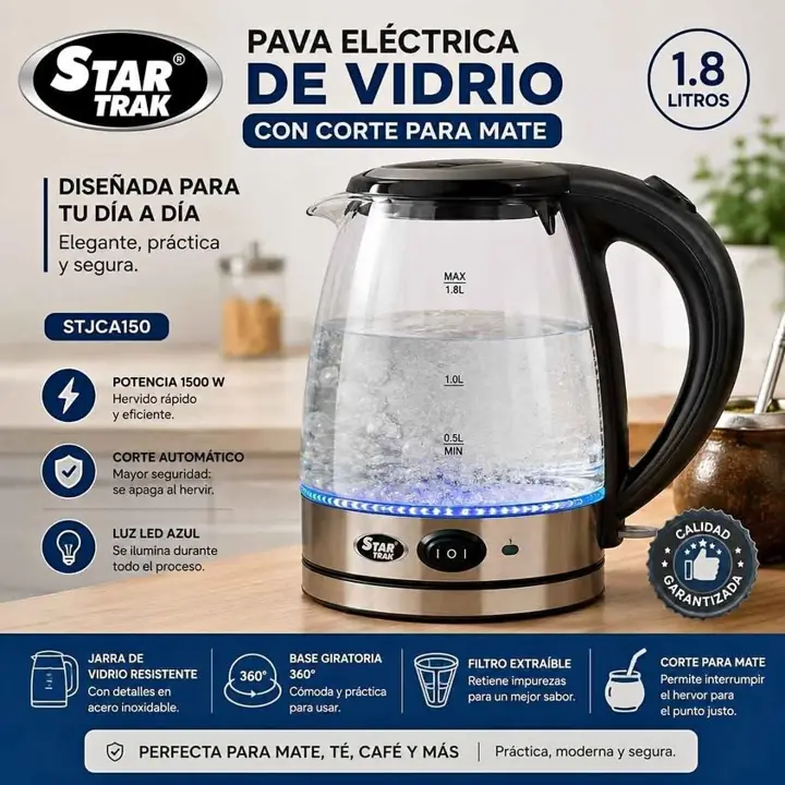 Pava eléctrica star trak 1,8 L