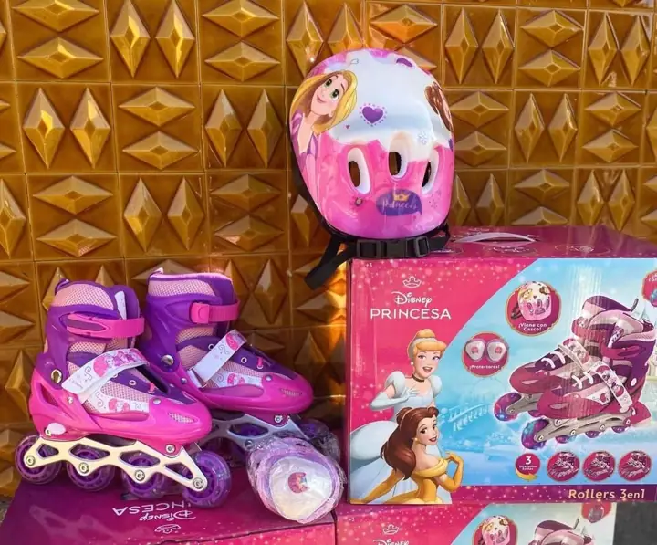 Roller 3 en 1 de princesa con ruedas