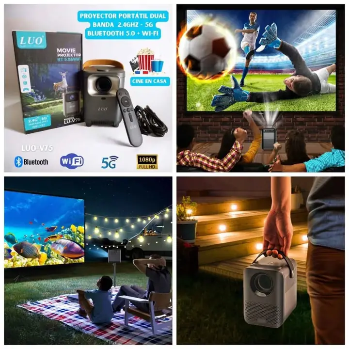 Proyector portatil luo
