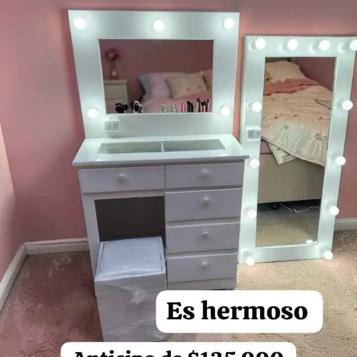 Combo Maquillador + Espejo Hollywood