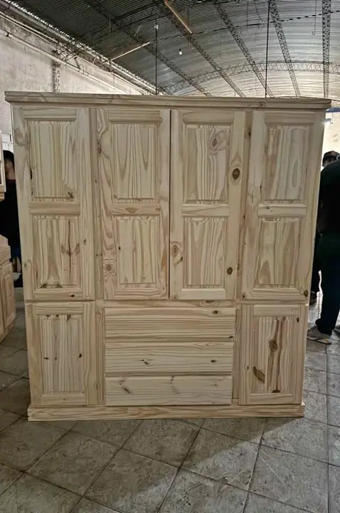 Ropero de Pino 4 Puertas – 1,60 m