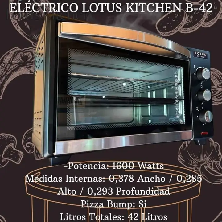 Horno eléctrico al contado o a pagar