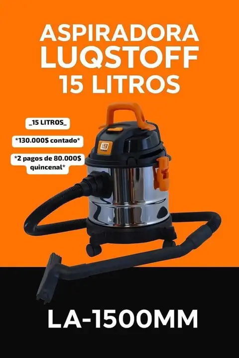 Aspiradora al contado o a pagar