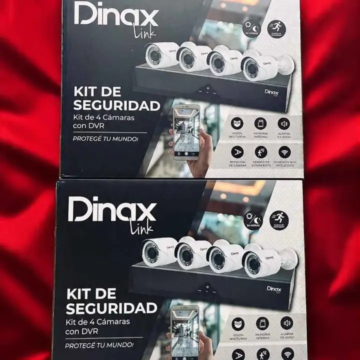 Kit X4 camara de seguridad dinax