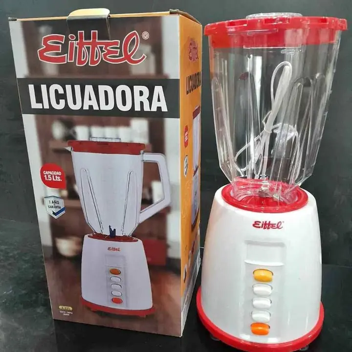 ¡Licuadora vaso plástico súper práctica!