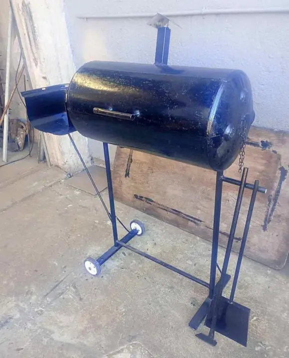 Parrilla con Fogonero Desmontable+Plancha de regalo!