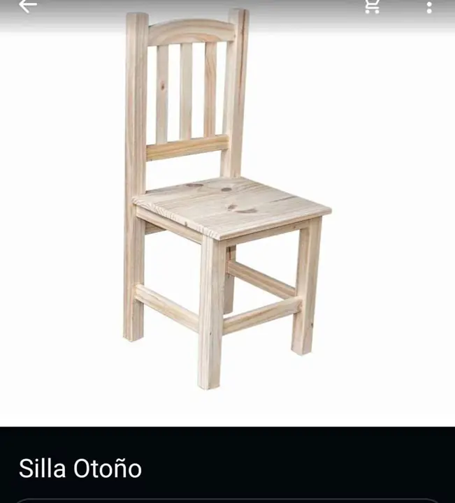 Silla Otoño de Pino