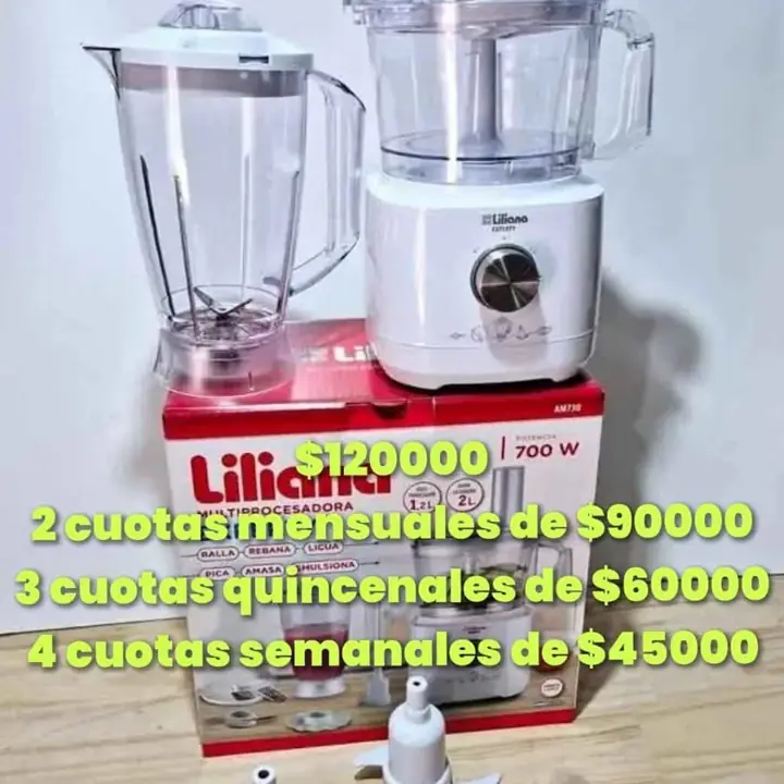 Procesadora y Licuadora