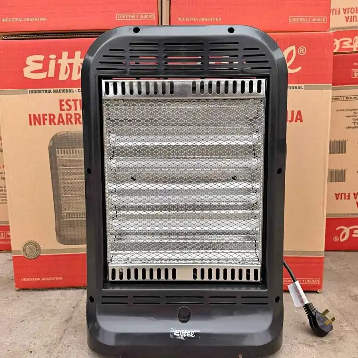 Estufa infrarroja fija, 4 velas 800/1600w