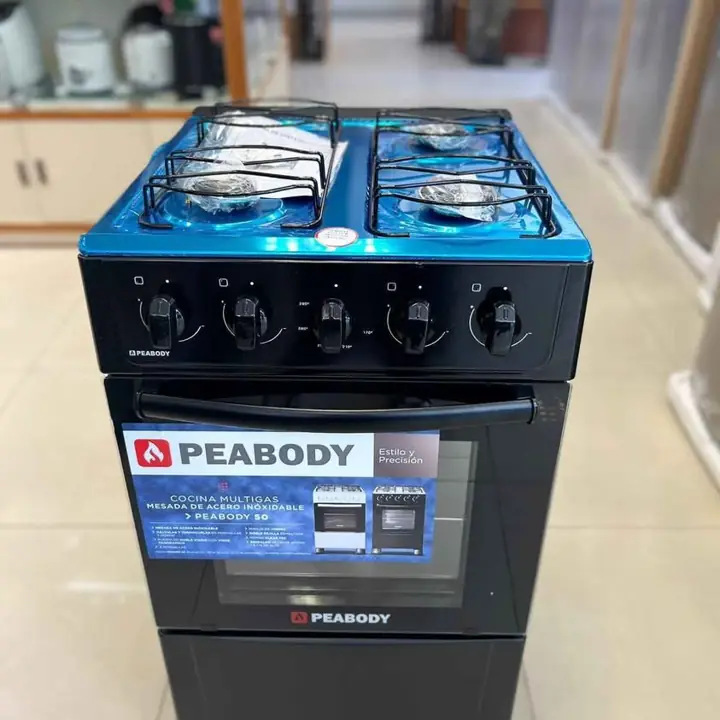 Cocina Peabody negra 50CM