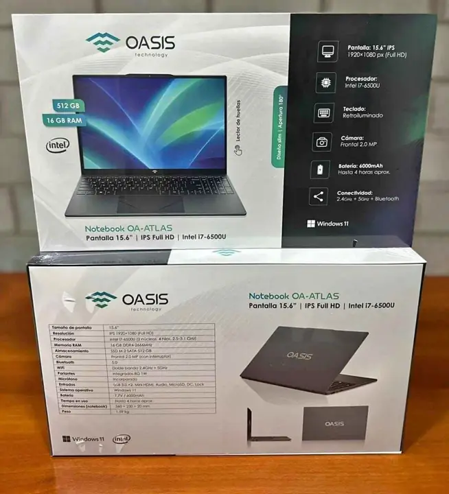 Oasis notebook atlas