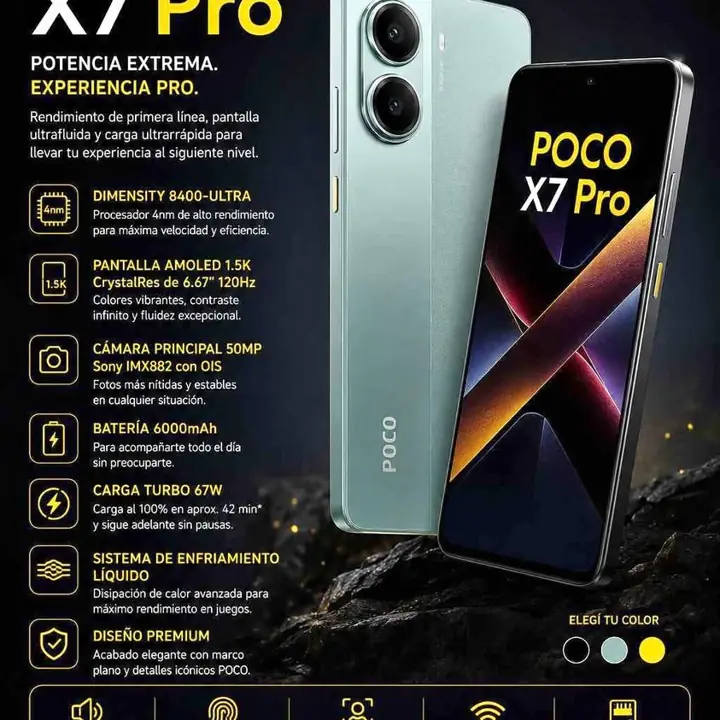 Poco X7 pro 12 RAM /512 GB
