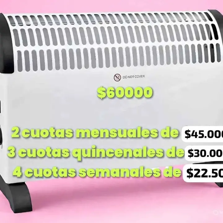 Calefactor Eléctrico de convección