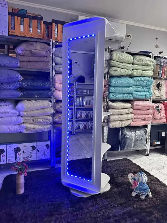 Mueble 2 en 1 | Espejo + Zapatero Giratorio Reina por Mayor Y Menor