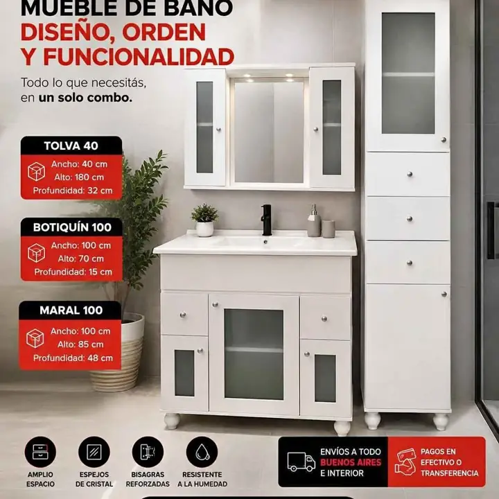 Mueble de Baño – Diseño, Orden y Funcionalidad