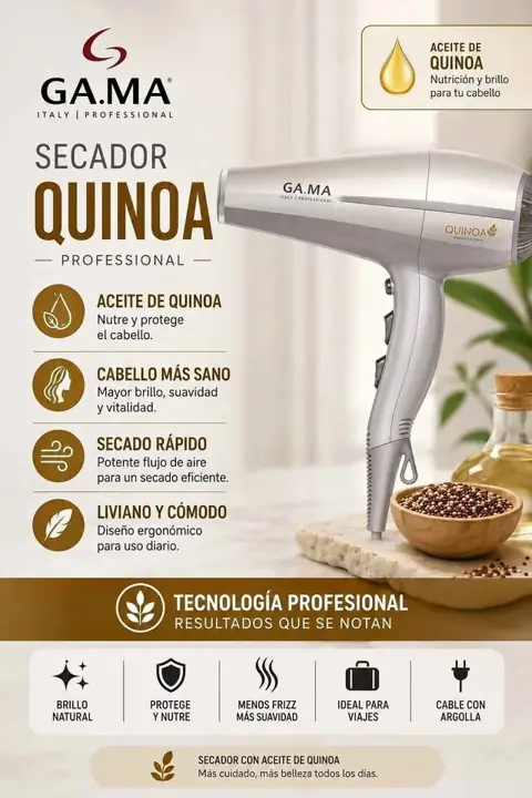Secador ga.ma quinoa