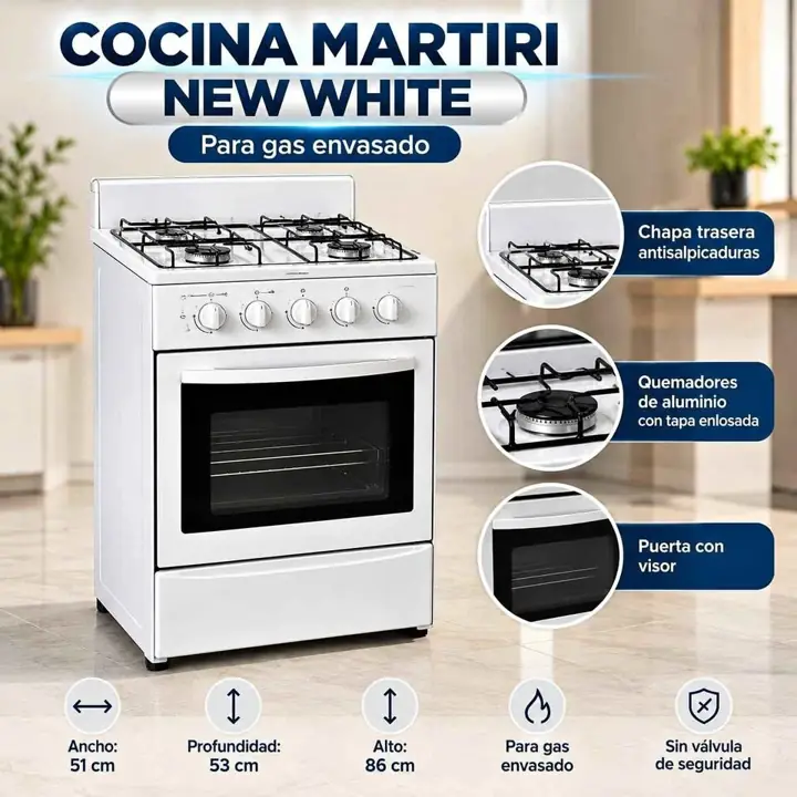 Cocina martiri new white