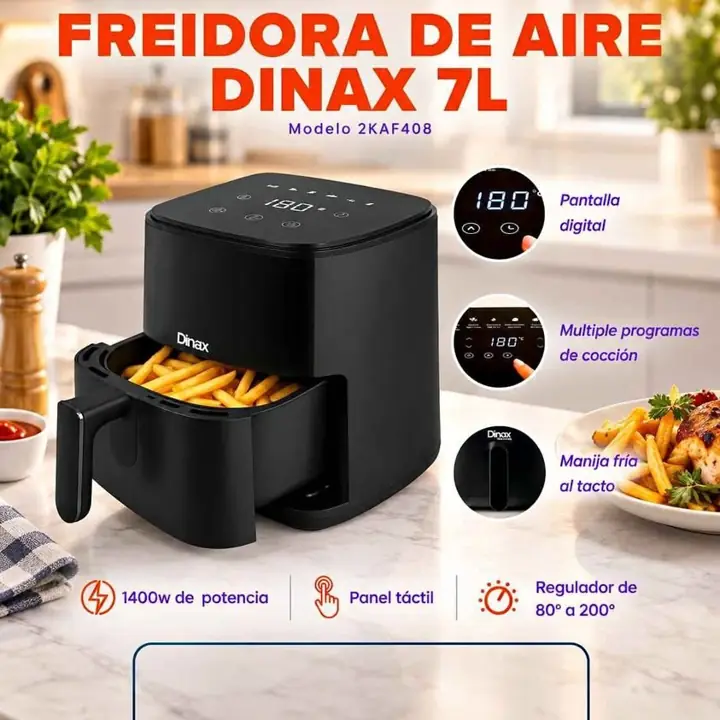 Freidora de aire dinax 7L