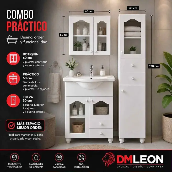 Mueble de Baño – Diseño, Orden y Funcionalidad