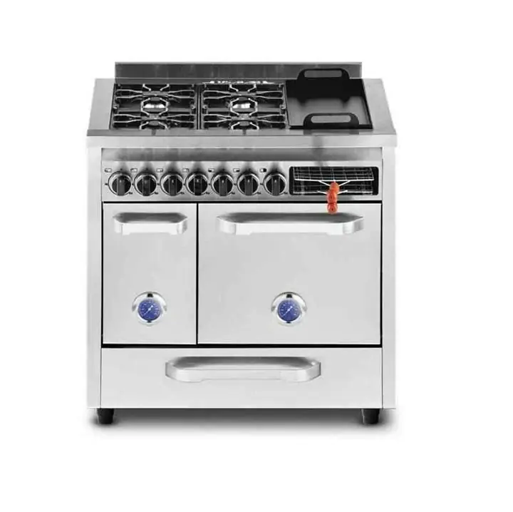 Cocina Industrial Usman Doble Horno