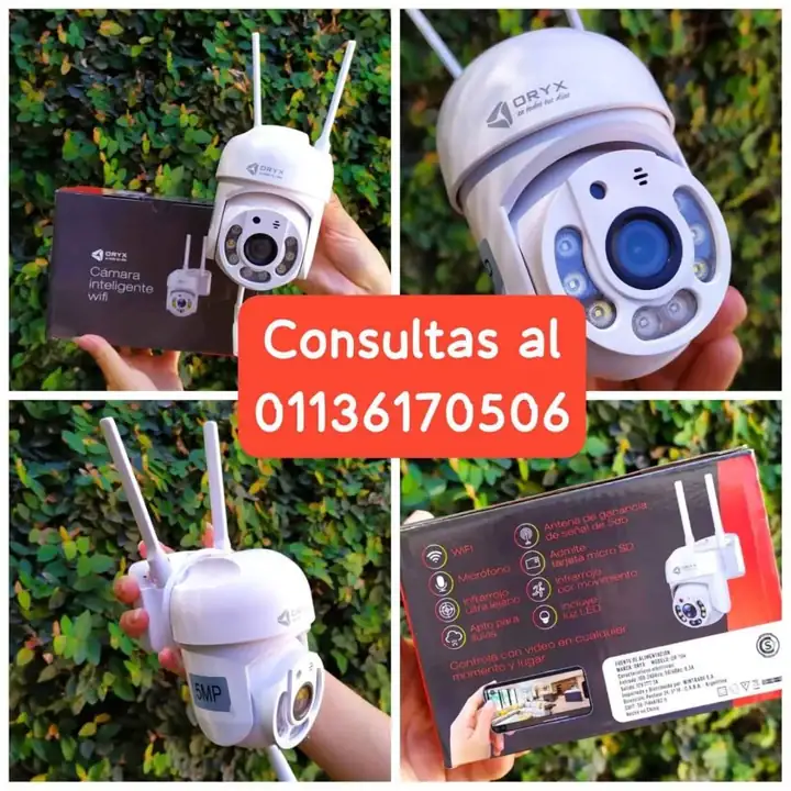 Camara interior /exterior oryx. domo WiFi