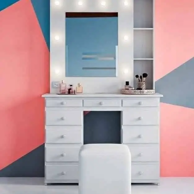 Maquillador Chico con Estantes en Cuotas