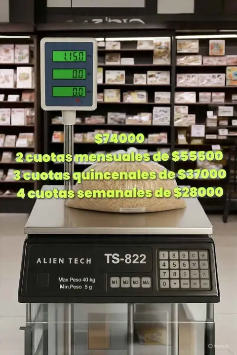 Balanza Alien Tech modelo TS-822