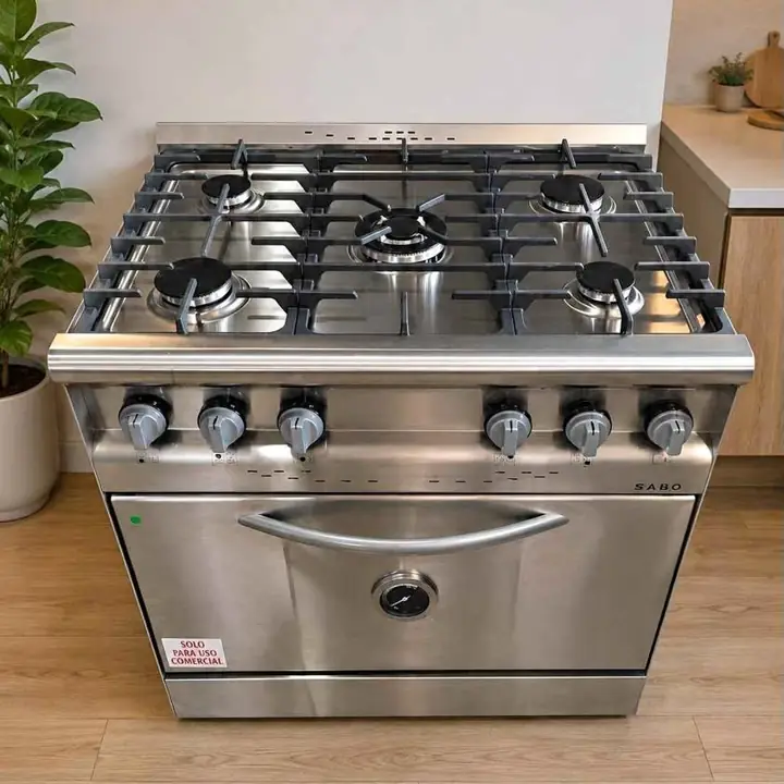 Cocina morelli kuma 820 5 hornallas puerta ciega