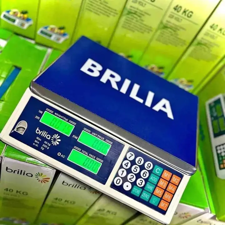 Balanza comercial brilia digital de 40 KG