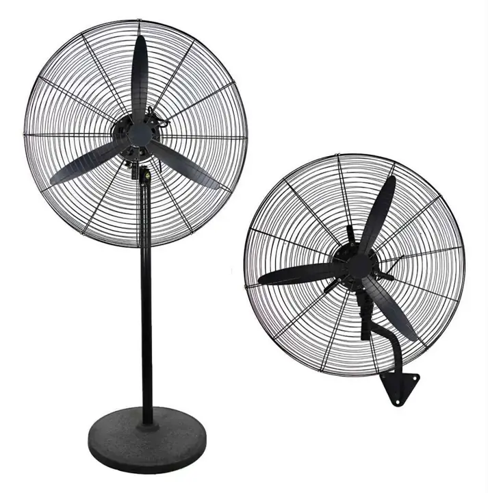 Ventilador industrial de pie / pared 65 cm (26”) marca Kanji