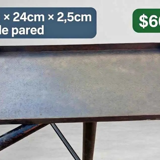 Plancha de hierro reforzada