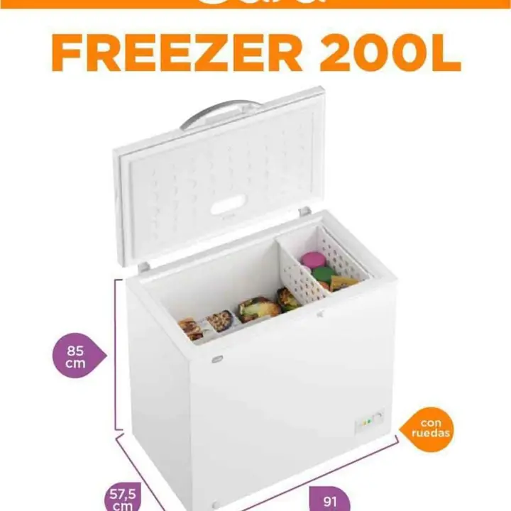 Freezer Gafa 200 litros