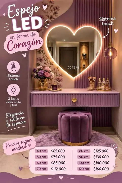 Espejo Corazón