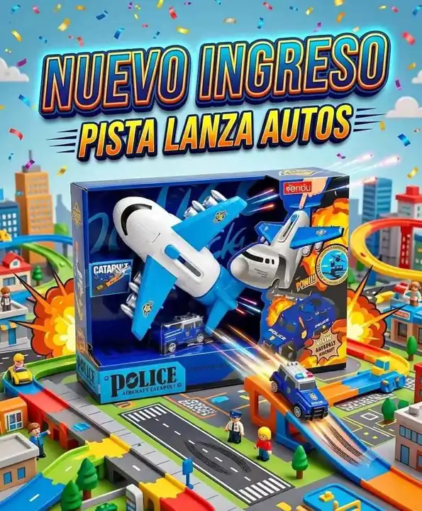Pista lanza autos