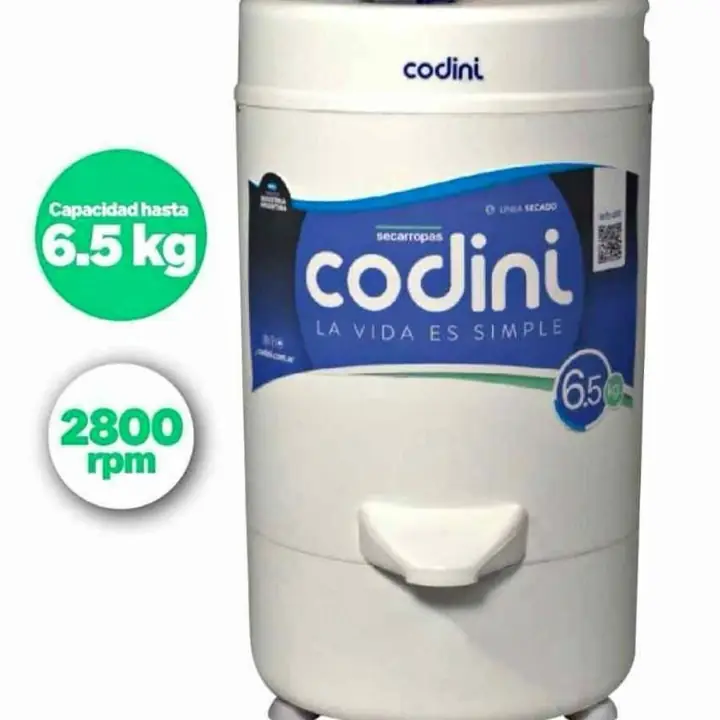 Codini secarropas 6.5 KG a pagar