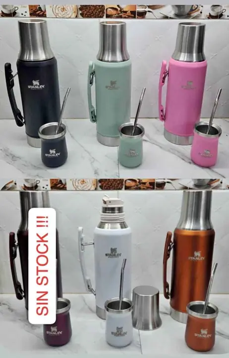 Combo termo + mate + bombilla