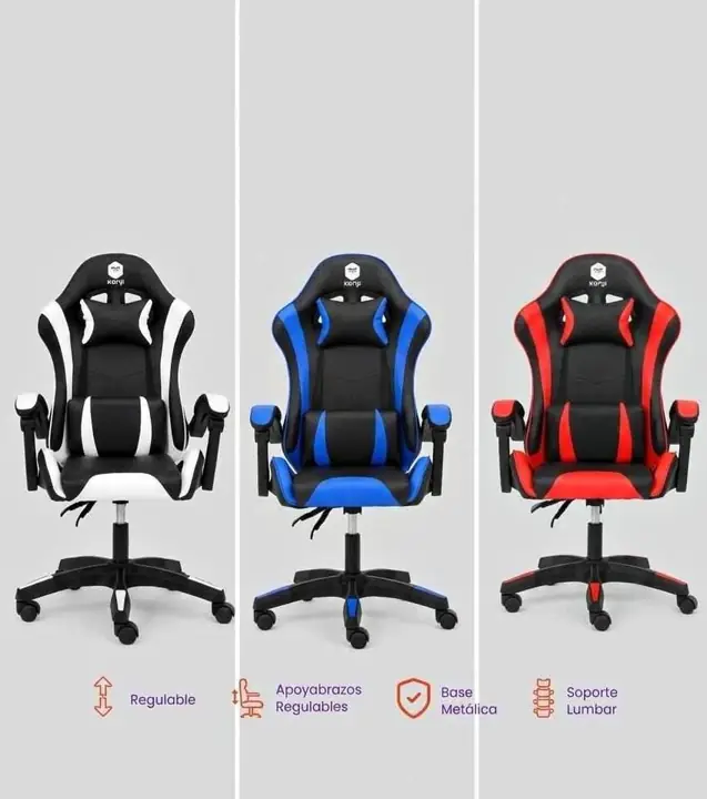 ¡Las mas pedidas! Silla Gamer Kanji