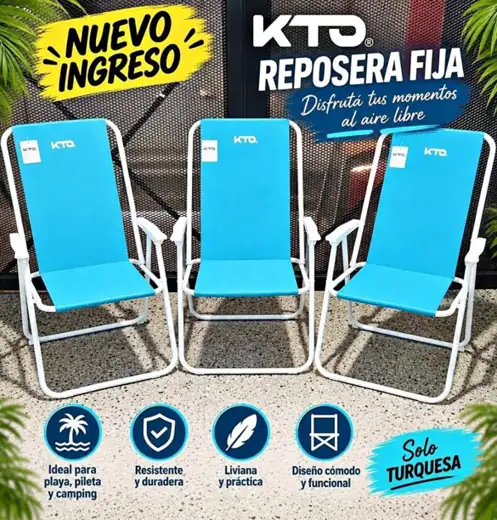 Reposera fija kto