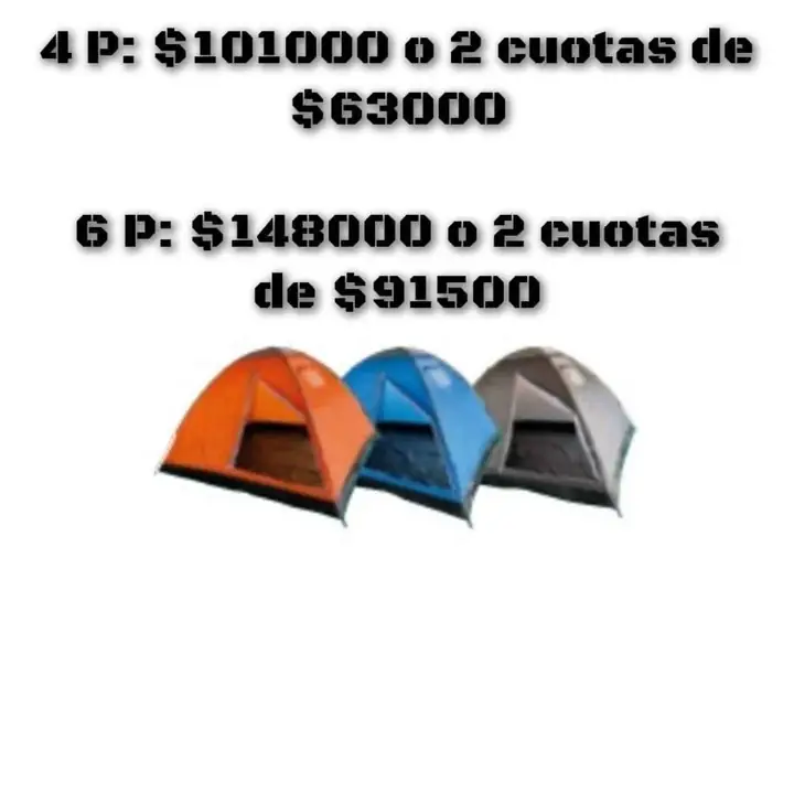 Carpas de Camping