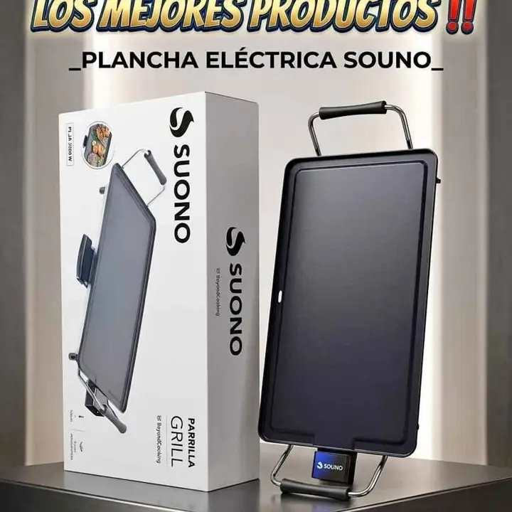 Plancha eléctrica suono