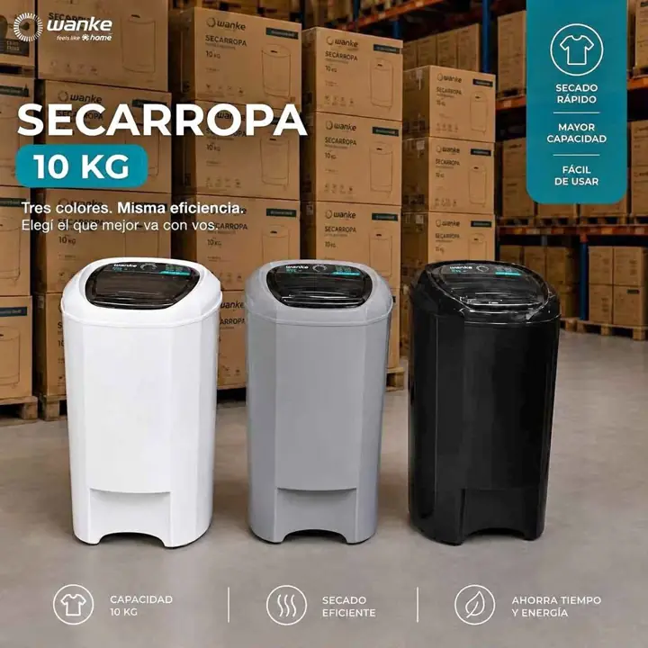 Secarropa centrifugadora comfort - 10 KG