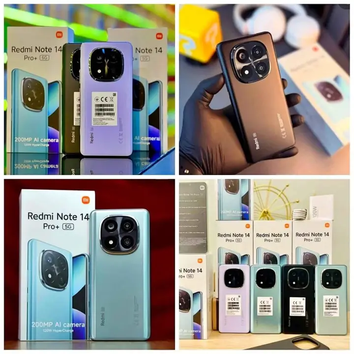 Redmi note 14 pro plus 5G 512GB/12RAM 200MP ai camera 120W hypercharge
