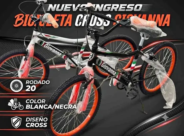 Bicicleta cross giovanna