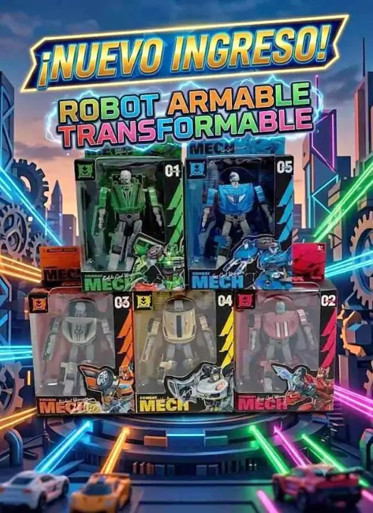 Robot armable transformable