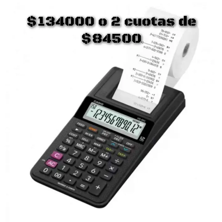 Calculadora Impresora Casio HR-8RC
