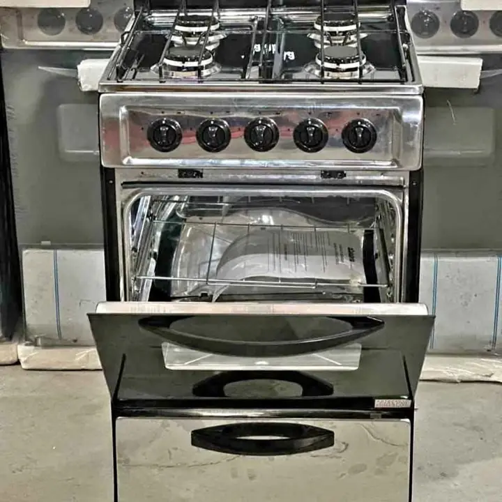 Cocina calabria total inox con parrila 4h 50CM a pagar