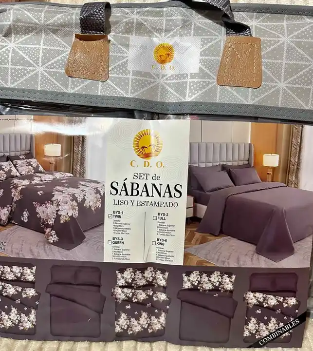 Valija 2 juegos de sábanas