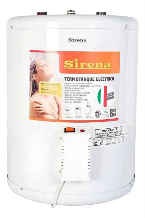 Termotanque eléctrico sirena 60 litros