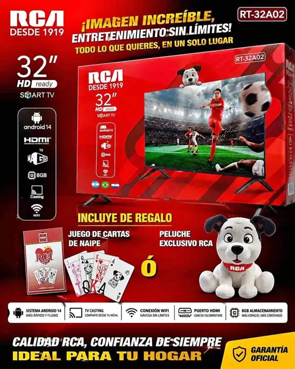Smart TV RCA 32" Android TV